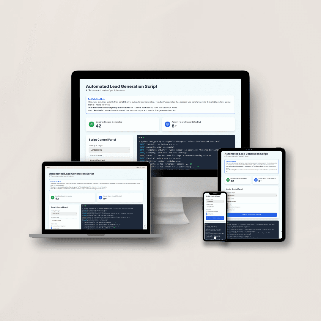 Automated Lead Generation