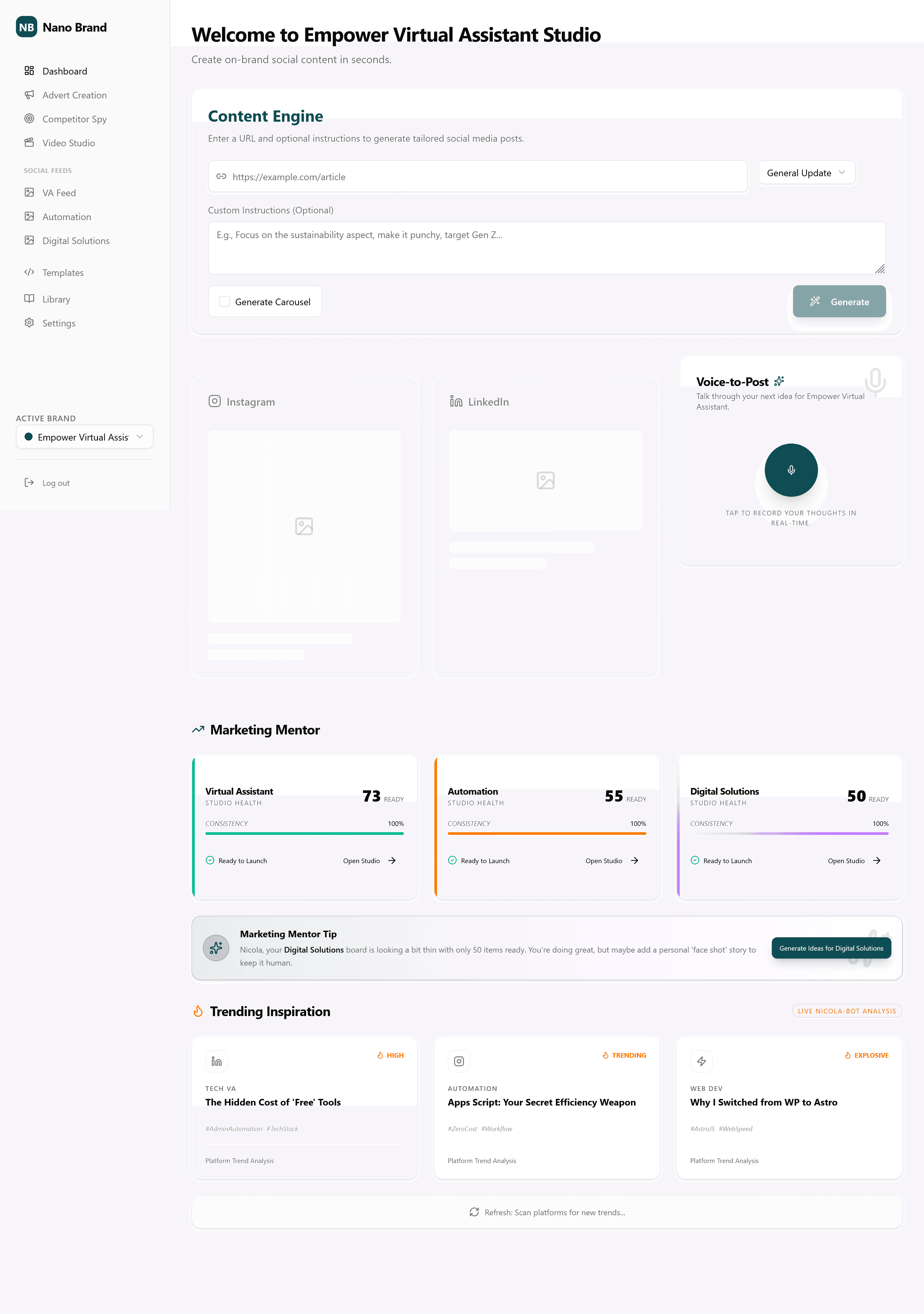 Empower Studio Hub (Nanobrand) gallery image 3