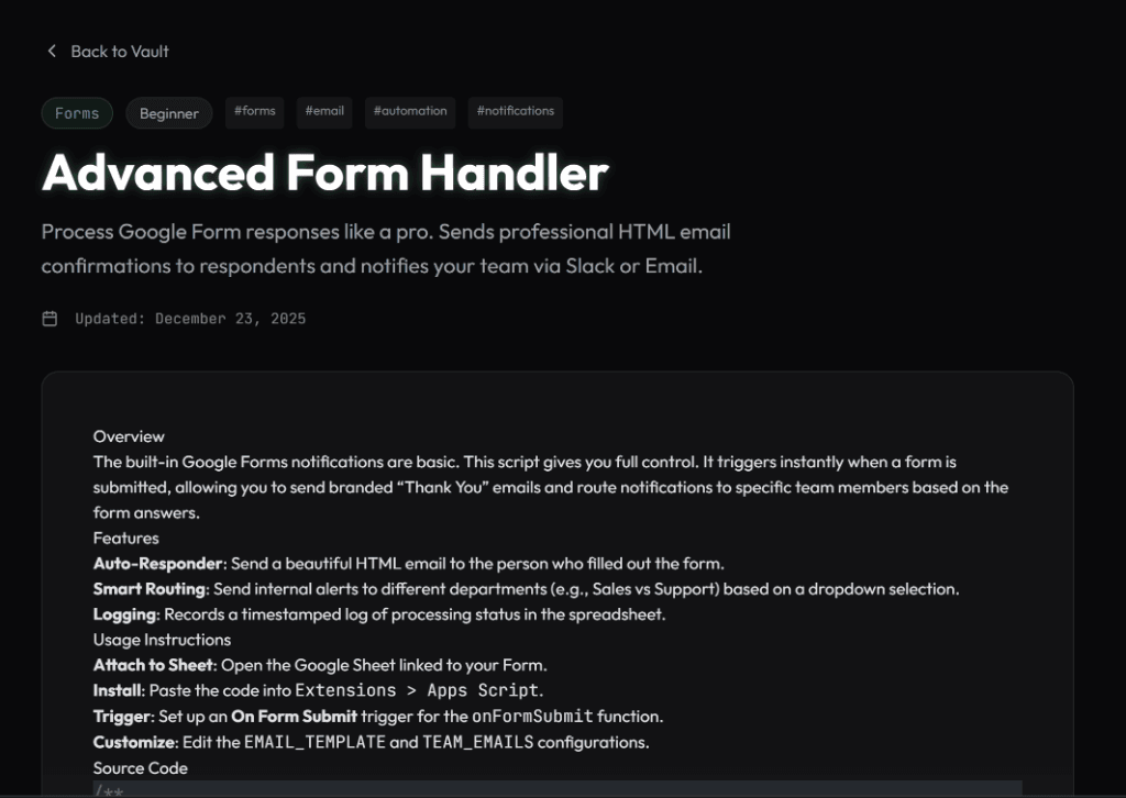 Script Vault v1.0 gallery image 3